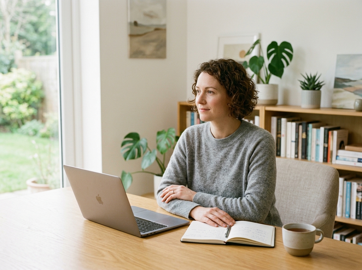 Osoba przygotowująca się do indywidualnej pracy nad relacją